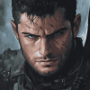 Chris Redfield Resident Evil Diamond Painting