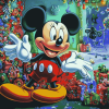 Christmas Mickey Mouse Diamond Painting