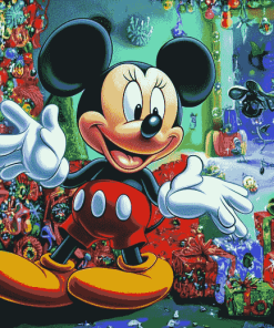 Christmas Mickey Mouse Diamond Painting