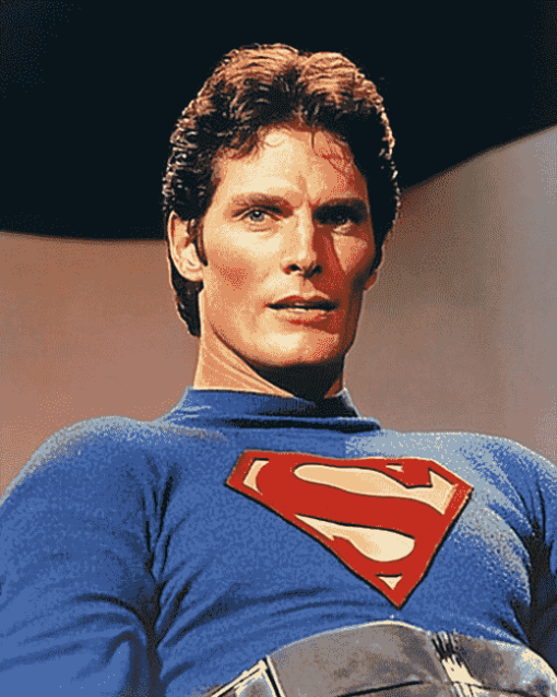 Christopher Reeve Celebrity Diamond Painting