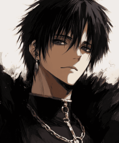 Chrollo Lucilfer Manga Diamond Painting