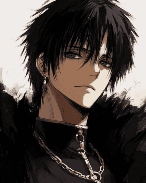 Chrollo Lucilfer Manga Diamond Painting