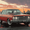 Chrysler Valiant Classic Diamond Painting