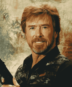 Chuck Norris Celebrity Diamond Painting