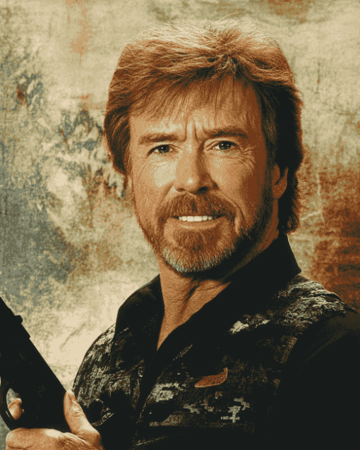 Chuck Norris Celebrity Diamond Painting