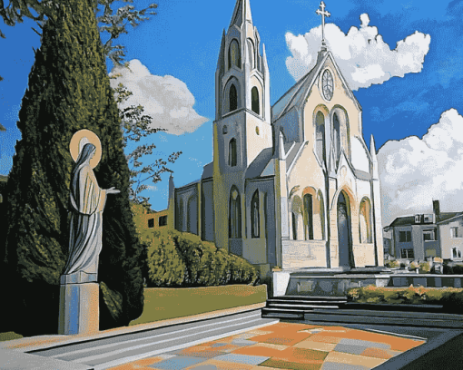 Church Our Lady Cathedral Diamond Painting