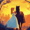 Cinderella Animation Diamond Painting