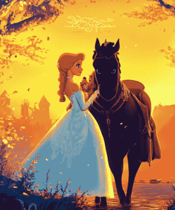 Cinderella Animation Diamond Painting