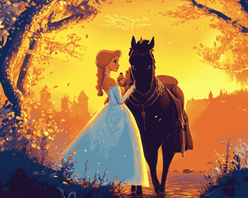 Cinderella Animation Diamond Painting