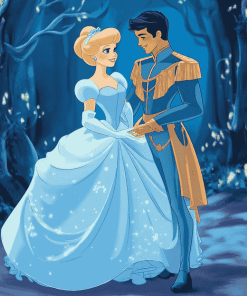 Cinderella Secret Prince Diamond Painting