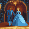 Cinderella and Prince Charming Diamond Painting