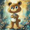 Cindy Bear Animation Diamond Painting