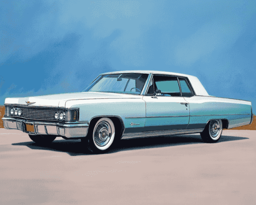 Classic 1967 Cadillac Diamond Painting