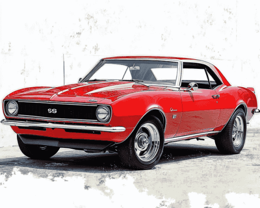 Classic 1967 Camaro Diamond Painting