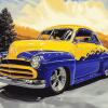 Classic 49 Ford Coupe Diamond Painting