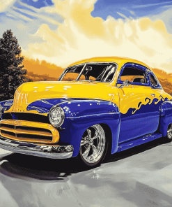 Classic 49 Ford Coupe Diamond Painting