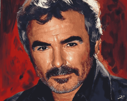 Classic Burt Reynolds Diamond Painting