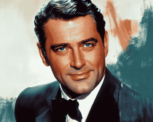 Classic Cary Grant Diamond Painting