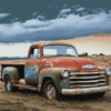 Classic Chevy Truck Diamond Painting