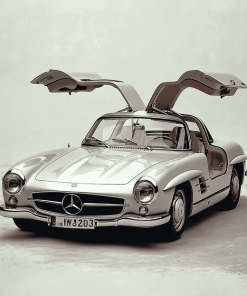 Classic Mercedes SL 300 Diamond Painting