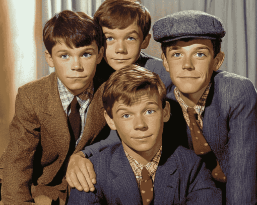 Classic TV Characters My Three Sons Diamond Painting