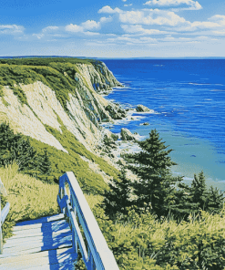 Cliffs of Block Island Diamond Painting