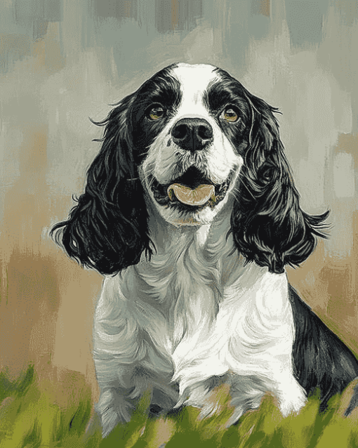 Cocker Spaniel Puppy Diamond Painting