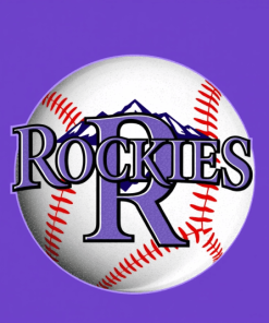 Colorado Rockies Baseball Logo Diamond Painting