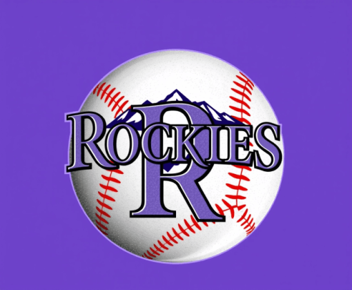 Colorado Rockies Baseball Logo Diamond Painting