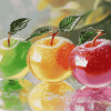 Colorful Apple Glass Diamond Painting