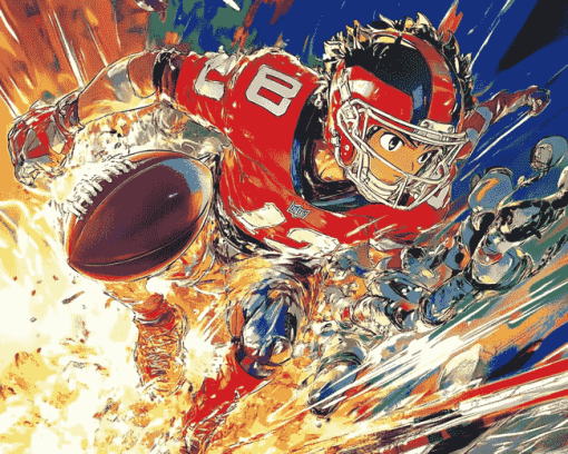 Colorful Eyeshield 21 Anime Diamond Painting