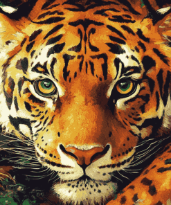 Colorful Tiger Pop Art Diamond Painting