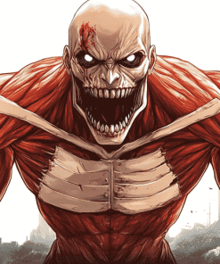 Colossal Titan Anime Diamond Painting