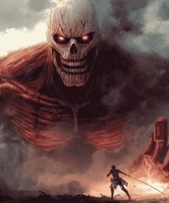 Colossal Titan Anime Diamond Painting