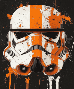 Commander Cody Splatter Star Wars Diamond Painting