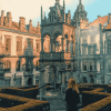 Compostela Cityscape Diamond Painting