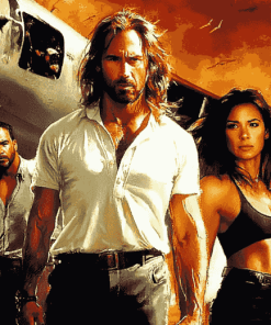 Con Air Film Stars Diamond Painting