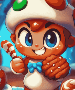 Cookie Run Characters Animation Diamond Painting