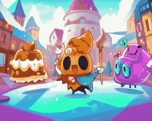 Cookie Run Kingdom Video Game Diamond Painting