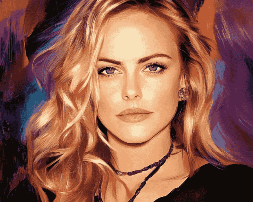 Cool Alicia Silverstone Celebrity Diamond Painting