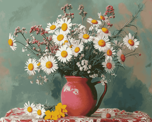 Cool Daisy Blossom Diamond Painting