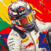 Cool Racer Pierre Gasly Diamond Painting