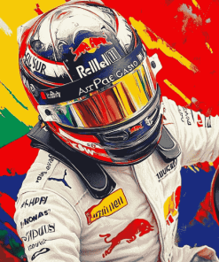 Cool Racer Pierre Gasly Diamond Painting