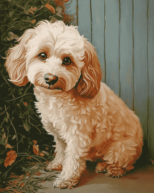 Corgi Poodle Pet Diamond Painting