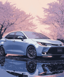 Corolla Engine Enthusiast Diamond Painting