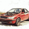 Corolla Engines Masterpiece Diamond Painting