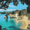 Coromandel Cathedral Cove Seascapes Diamond Painting