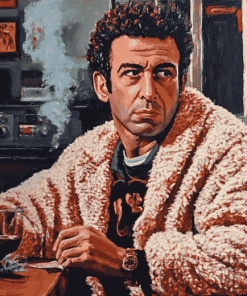 Cosmo Kramer Sitcom Character Diamond Painting