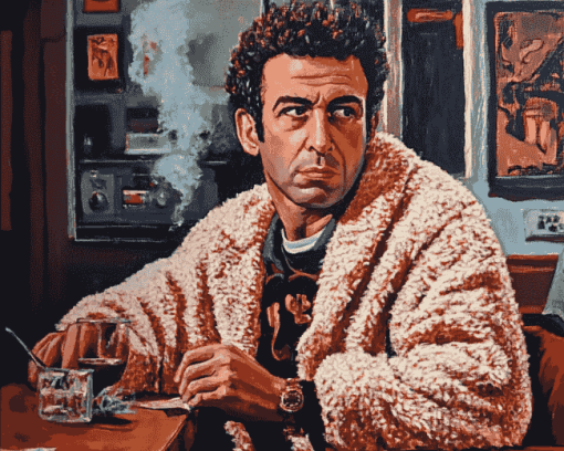 Cosmo Kramer Sitcom Character Diamond Painting