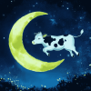 Cow Jumping Over Moon Diamond Painting